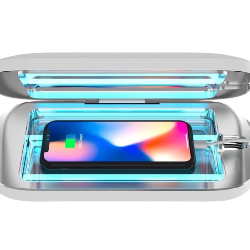 PhoneSoap Basic UV Sanitizer & Charger Disinfects Tablets Remotes & Keys